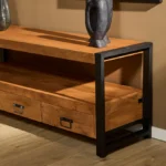 Piękny drewniany stół mango blat Live Edge 200cm - obrazek 2