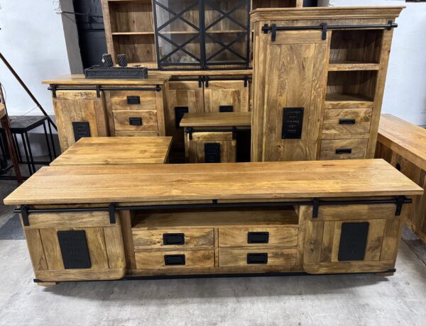 Piękna duża szafka rtv pod telewizor 200cm seria Works