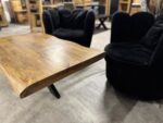 Prostokątny Loftowy stolik do salonu blat Live Edge - obrazek 6