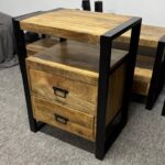 Elegancka drewniana szafka 60cm seria Britt