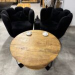 Okrągły stolik do salonu z podwójnym blatem Double Round - obrazek 6