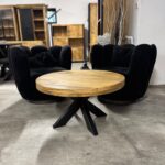 Stylowy okrągły Stolik kawowy Round