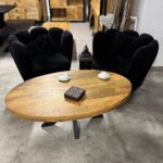 Owalny stolik do salonu Matrix - obrazek 7