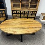 Loftowy stół owalny 180x100cm Matrix - obrazek 5