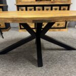 Loftowy stół owalny 180x100cm Matrix - obrazek 4