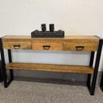 Duża stylowa konsola 3 szuflady 150cm seria Britt