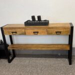 Duża stylowa konsola 3 szuflady 150cm seria Britt - obrazek 7