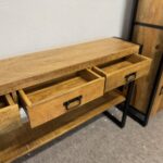 Duża stylowa konsola 3 szuflady 150cm seria Britt - obrazek 5