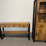 Duża stylowa konsola 3 szuflady 150cm seria Britt - obrazek 9