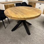 Loftowy Okrągły stół do jadalni 120cm - obrazek 8