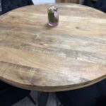 Loftowy Okrągły stół do jadalni 120cm - obrazek 3