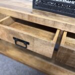 Duża stylowa konsola 3 szuflady 150cm seria Britt - obrazek 3