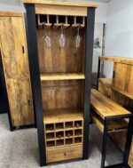 Drewniany barek na alkohol 70cm seria Britt - obrazek 9