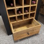 Drewniany barek na alkohol 70cm seria Britt - obrazek 4