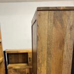 Drewniany barek na alkohol 70cm seria Britt - obrazek 2