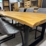 Piękny drewniany stół mango blat Live Edge 200cm - obrazek 6