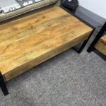 Stolik kawowy Britt 120cm z dwiema szufladami - obrazek 3