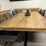 Loftowy stół do jadalni mango blat 240cm Matrix - obrazek 2