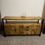 Duża drewniana komoda Britt aż 175cm