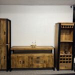 Duża drewniana komoda Britt aż 175cm - obrazek 8