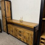 Duża drewniana komoda Britt aż 175cm - obrazek 2