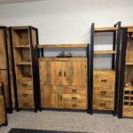 Duża elegancka drewniana szafka komoda aż 100cm seria Britt - obrazek 3