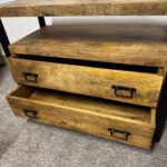 Duża elegancka drewniana szafka komoda aż 100cm seria Britt - obrazek 6