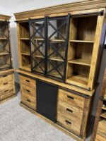 Stylowy kredens witryna 160cm seria Loft klasyka kolekcji