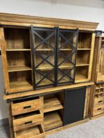 Stylowy kredens witryna 160cm seria Loft klasyka kolekcji - obrazek 2