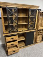 Stylowy kredens witryna 160cm seria Loft klasyka kolekcji - obrazek 7