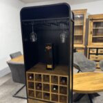 Industrialna winiarka barek na alkohol 56cm Industrial Loft - obrazek 8