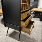 Industrialna winiarka barek na alkohol 56cm Industrial Loft - obrazek 2