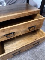 Elegancka drewniana szafka komoda 80cm seria Britt - obrazek 3