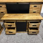 Szafka rtv pod tv drewno mango 140cm seria Loft - obrazek 8