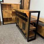 Unikatowy drewniany bar 145cm seria Britt mango - obrazek 4
