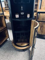 Loftowy barek na alkohol winiarka 120cm Industrial - obrazek 2