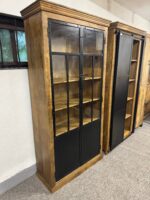 Okazała drewniana witryna biblioteczka 100cm seria Loft - obrazek 7
