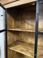Okazała drewniana witryna biblioteczka 100cm seria Loft - obrazek 8