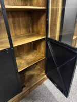 Okazała drewniana witryna biblioteczka 100cm seria Loft - obrazek 6