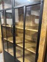 Okazała drewniana witryna biblioteczka 100cm seria Loft - obrazek 4